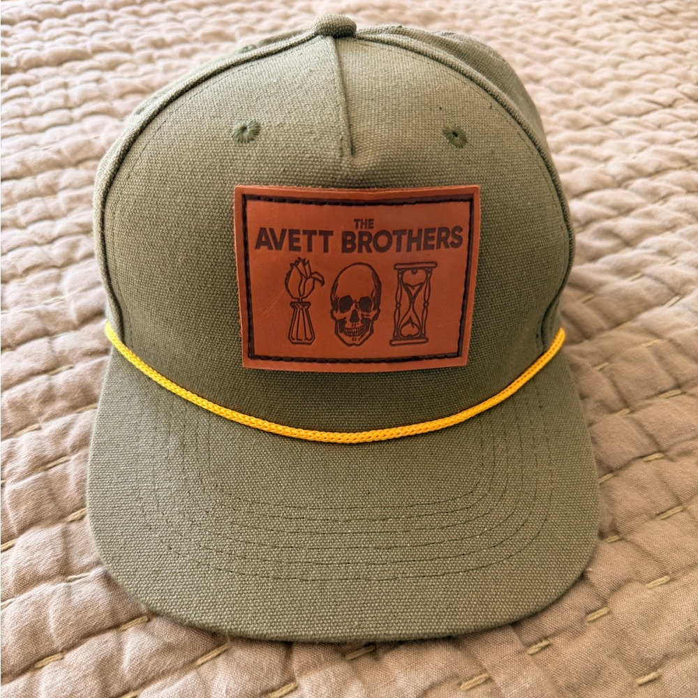 Olive Green Rope Hat - Avett Brothers